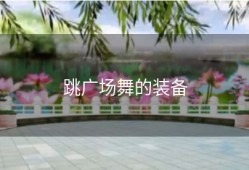 跳广场舞的装备