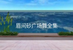 眉间砂广场舞全集