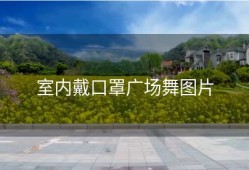 室内戴口罩广场舞图片
