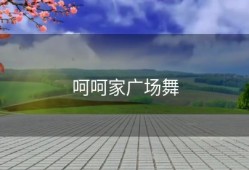 呵呵家广场舞