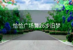 恰恰广场舞26步旧梦