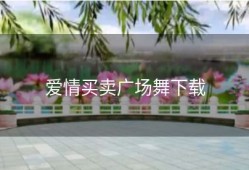 爱情买卖广场舞下载