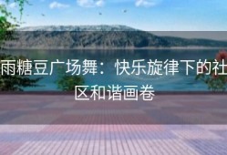 雨糖豆广场舞：快乐旋律下的社区和谐画卷