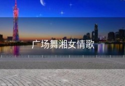 广场舞湘女情歌