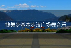 拽舞步基本步法广场舞音乐