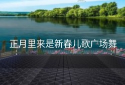 正月里来是新春儿歌广场舞