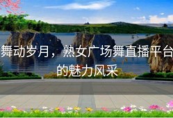舞动岁月，熟女广场舞直播平台的魅力风采