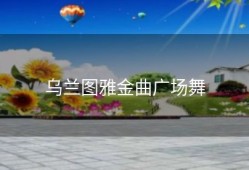 乌兰图雅金曲广场舞
