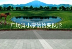 广场舞小康恰恰变队形
