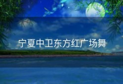 宁夏中卫东方红广场舞