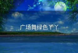 广场舞绿色丫丫