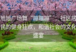 旭旭广场舞“蹦蹦蹦”：社区居民的健身狂欢，和谐社会的文化盛宴