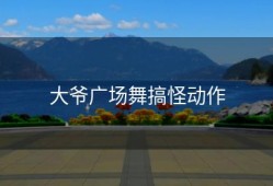 大爷广场舞搞怪动作