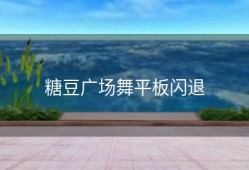 糖豆广场舞平板闪退