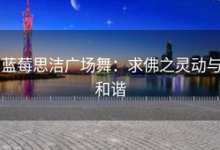 蓝莓思洁广场舞：求佛之灵动与和谐