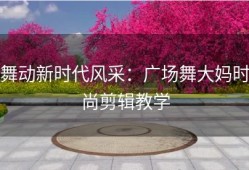 舞动新时代风采：广场舞大妈时尚剪辑教学