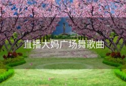 直播大妈广场舞歌曲