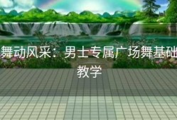 舞动风采：男士专属广场舞基础教学