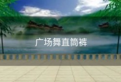 广场舞直筒裤