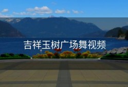 吉祥玉树广场舞视频