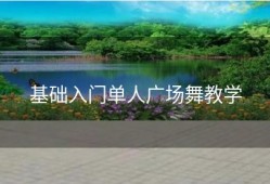 基础入门单人广场舞教学