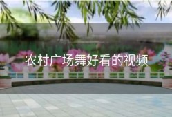 农村广场舞好看的视频