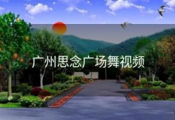 广州思念广场舞视频