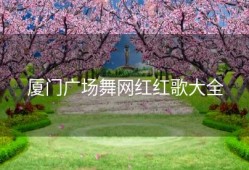 厦门广场舞网红红歌大全