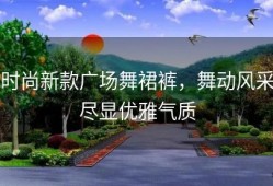 时尚新款广场舞裙裤，舞动风采尽显优雅气质