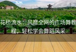 花桥流水：风靡全网的广场舞教程，轻松学会舞蹈风采
