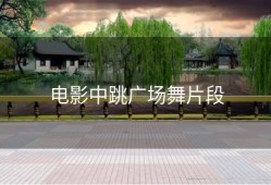 电影中跳广场舞片段