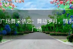 广场舞采依恋：舞动岁月，情系广场
