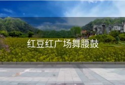 红豆红广场舞腰鼓