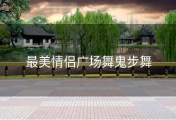 最美情侣广场舞鬼步舞