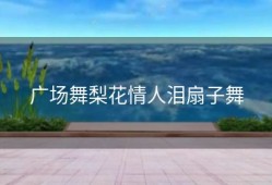 广场舞梨花情人泪扇子舞