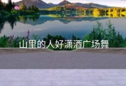 山里的人好潇酒广场舞