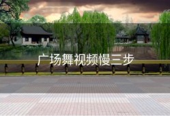 广场舞视频慢三步