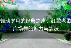 舞动岁月的经典之声：红歌老歌广场舞的魅力与韵味