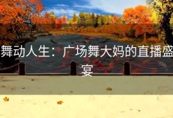 舞动人生：广场舞大妈的直播盛宴