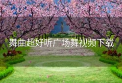 舞曲超好听广场舞视频下载