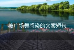 被广场舞感染的文案短句