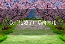 我们结婚了广场舞青儿