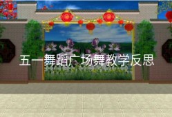 五一舞蹈广场舞教学反思