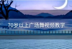 70岁以上广场舞视频教学