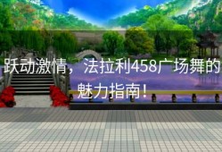 跃动激情，法拉利458广场舞的魅力指南！