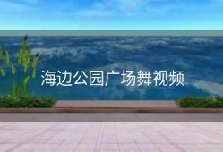 海边公园广场舞视频