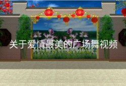 关于爱情最美的广场舞视频