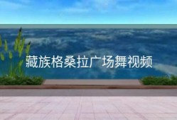 藏族格桑拉广场舞视频