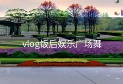 vlog饭后娱乐广场舞