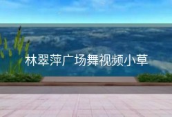 林翠萍广场舞视频小草